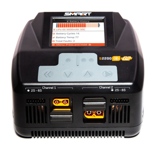Spektrum Ladegerät Smart G2 Charger S2200 2x200W 230V