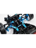 Yeah Racing RWD Drift Performance Conversion Kit für Tamiya TT02 Blau