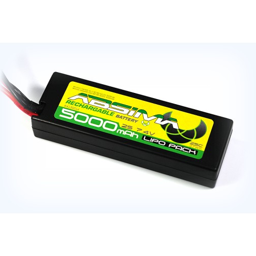 Absima LiPo Stick Pack 7.4V-25C 5000 Hardcase (TAMIYA Plug system)