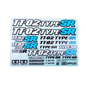 Tamiya 11424520 Aufkleber / Sticker TT-02SR