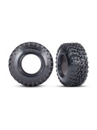 Traxxas 8871 Tires, Canyon RT 4.6x2.2"/ foam inserts (2) (wide) (requires 2.2" diameter wheel)