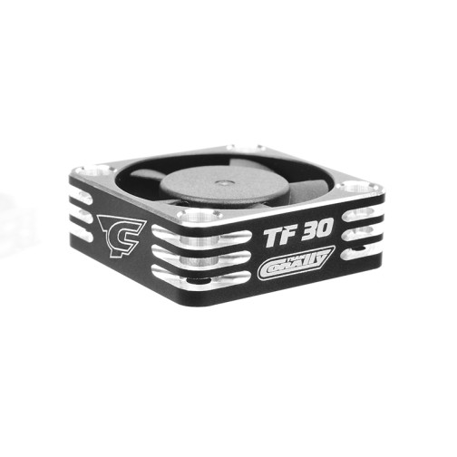 Team Corally Ultra High Speed Cooling Fan/Lüfter TF-30 30mm Black/Silver