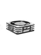 Team Corally Ultra High Speed Cooling Fan/Lüfter TF-30 30mm Black/Silver