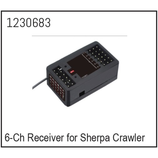 ABSIMA 6-channel receiver for crawler Sherpa / Khamba