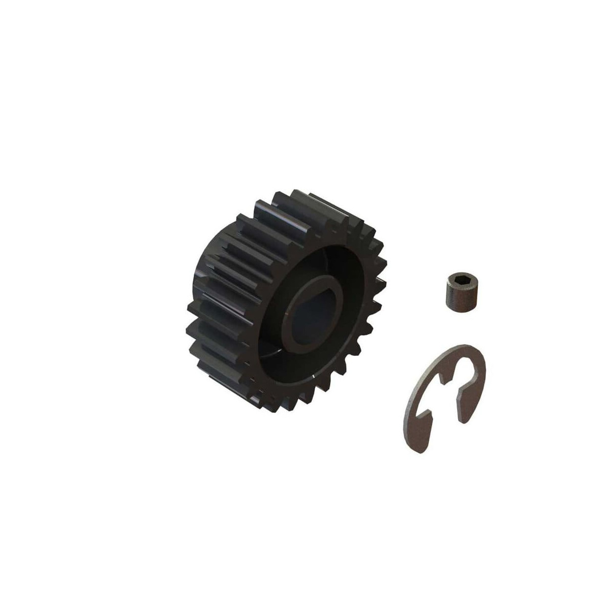 Arrma ARA311045 Stahl Motorritzel 25T Mod1 8mm Bohrung...