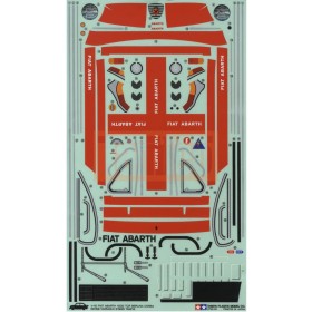 Tamiya 19495219 Aufkleber / Sticker Fiat Abarth 1000 TCR #9495219
