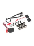 Traxxas 7185A LED light kit, 1/16 E-Revo (includes power supply, front & rear bumpers, light harness (4 clear, 4 red), wire ties)