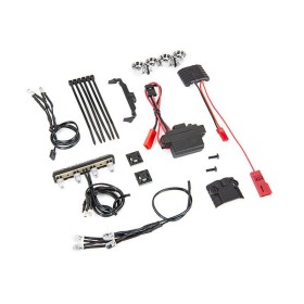 Traxxas 7285A LED light kit, 1/16th Summit (power supply,...