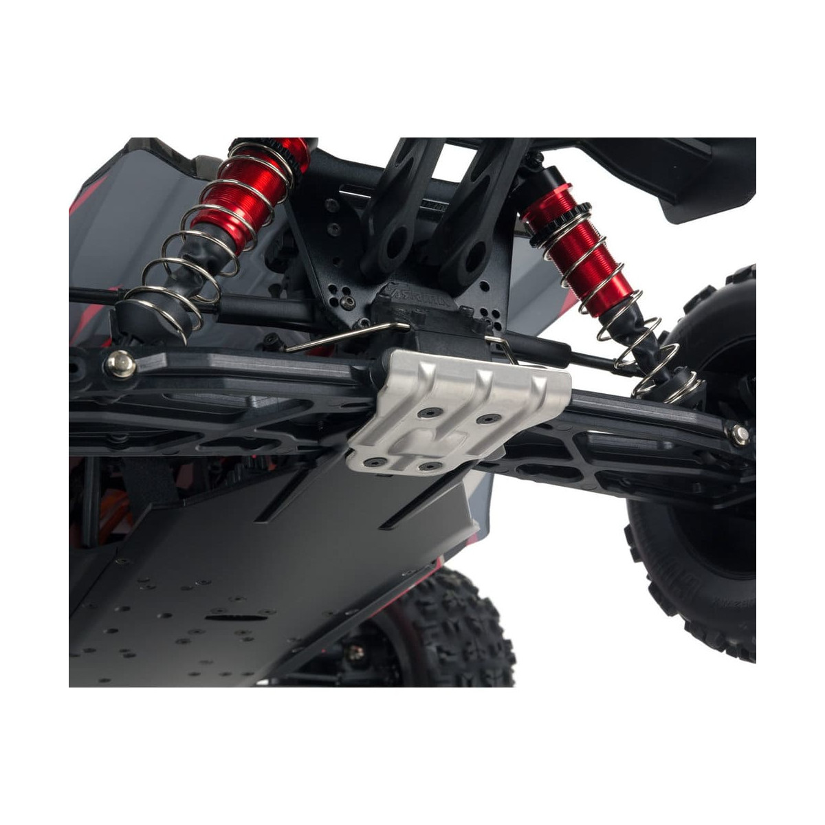 Arrma ARA320625 STEEL SKID PLATE REAR