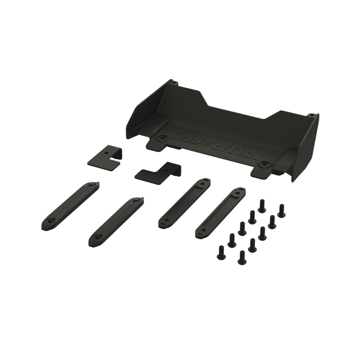 Arrma ARA480045 Heckflügel & Skid Plates Dach