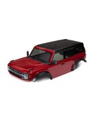 Traxxas 9211R Body, Ford Bronco (2021), complete, Rapid Red (painted) (includes grille, side mirrors, door handles, fender flares, windshield wipers, spare tire mount, & clipless mounting) (requires #8080X inner fenders)