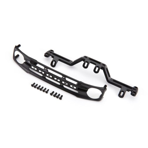 Traxxas 9220 Grille, Ford Bronco (2021)/ grille mount/ 2.6x8 BCS (8)/ 3x8 BCS (4)/ 1.6x7 BCS (self-tapping) (4) (fits #9211 body)