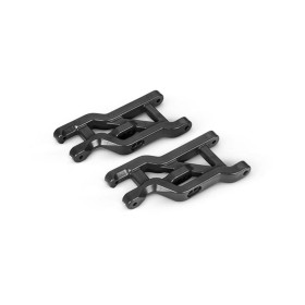 Traxxas 2531A Suspension arms, black, front, heavy duty...