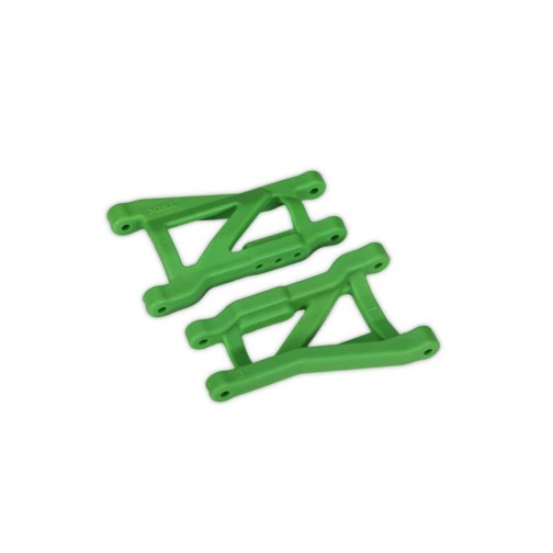 Traxxas 2750G Suspension arms, green, rear (left & right), heavy duty (2)
