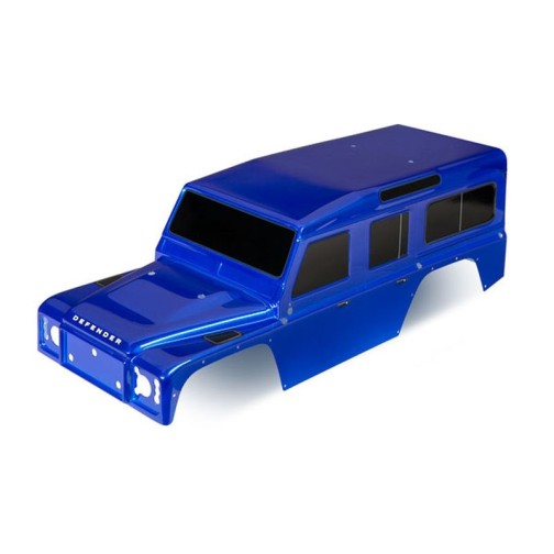Traxxas 8011T Karosserie 324mm, Land Rover Defender, blau +Decals