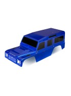 Traxxas 8011T Body, Land Rover Defender, blue (painted)/ decals