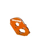 Traxxas 9490A Plate, motor, orange (4mm thick) (aluminum)/ 3x10mm CS with split and flat washer (2)