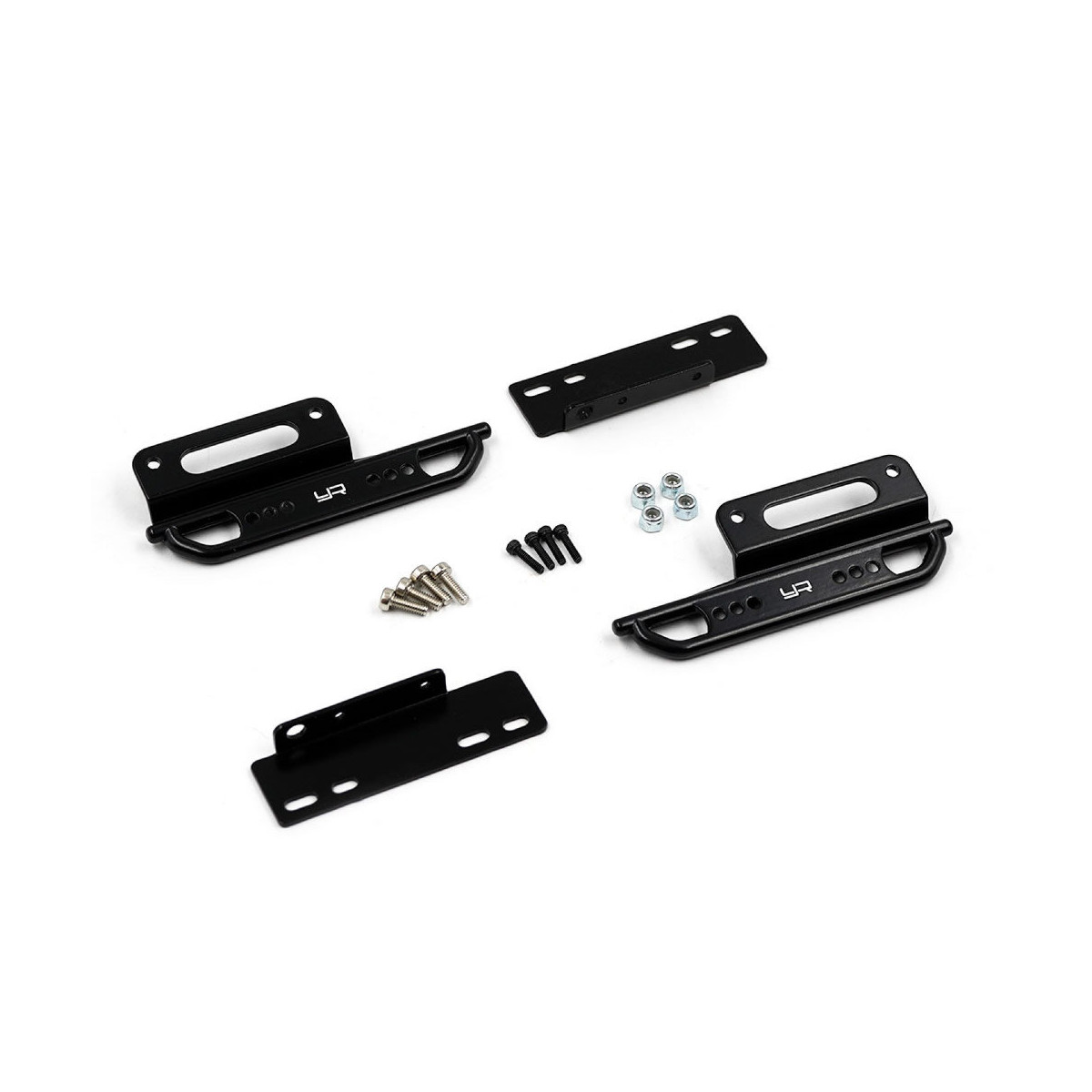Yeah Racing Metal Rock Sliders For Axial SCX24 Jeep Deadbolt
