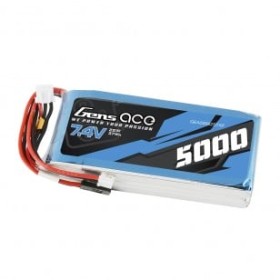 Gens ace Lipo battery Transmitter battery 5000mAh 7.4V...