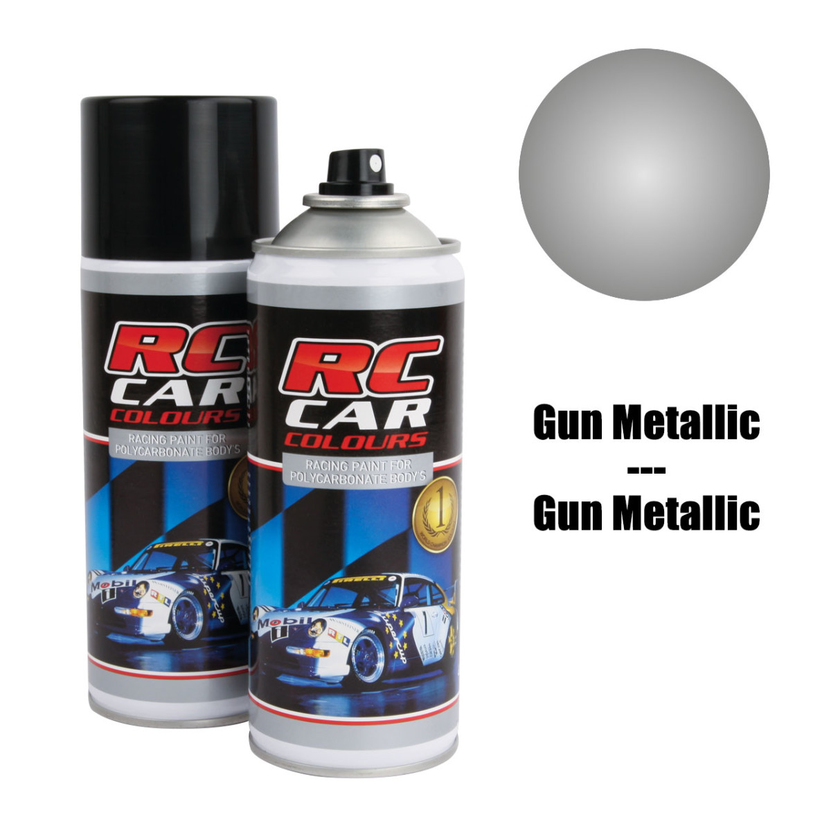 Ghiant Lexanspray Farbe Gun-Metallic 150ml