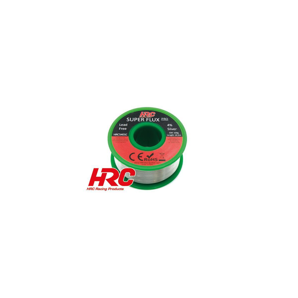 HRC Lötzinn ohne Blei - Super Flux Pro 4% Silver...