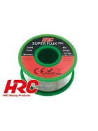 HRC Lötzinn ohne Blei - Super Flux Pro 4% Silver 10.5m (G.W. 100g)
