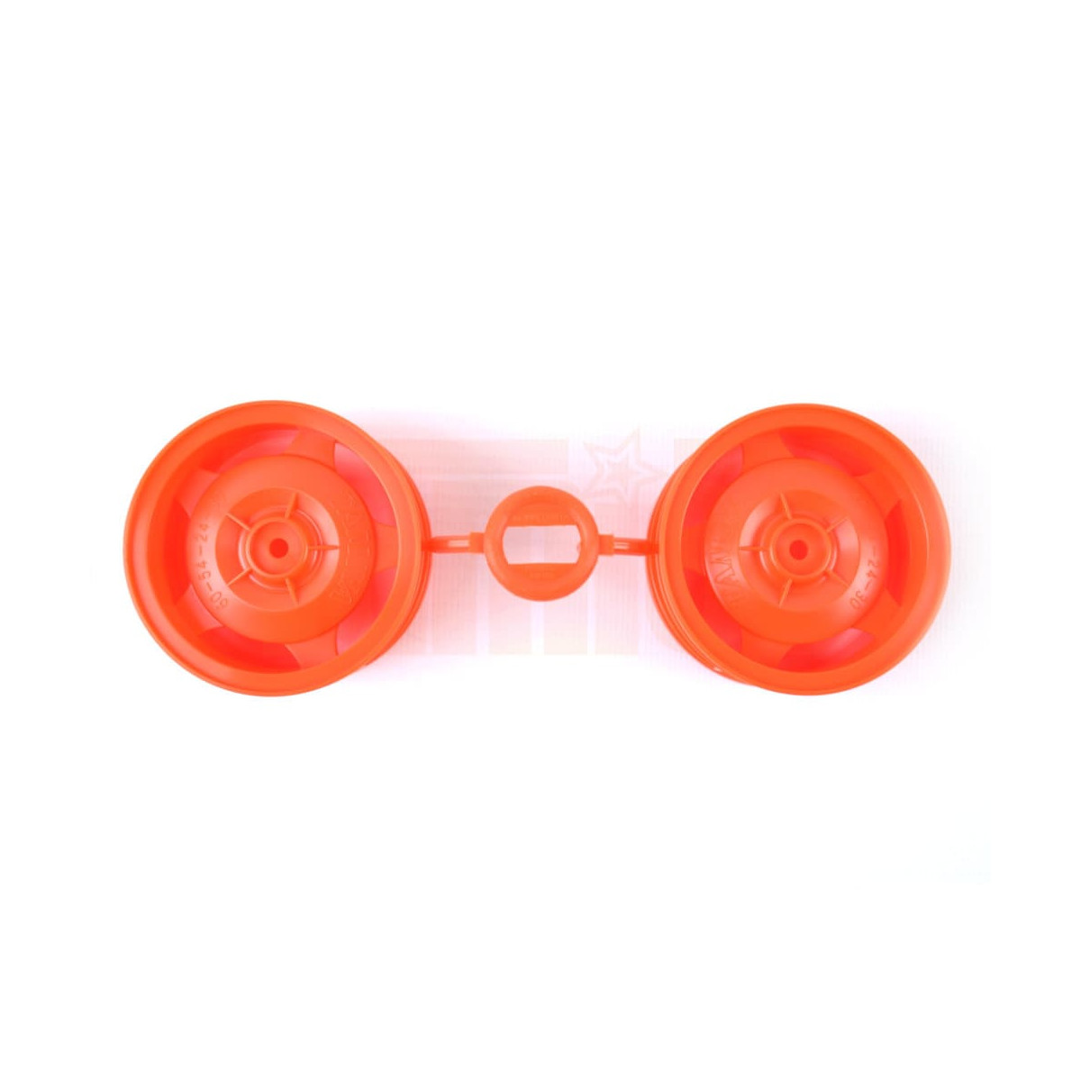 Tamiya #10445230 WHEEL(ORANGE)(2PCS.) : 53089
