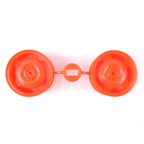 Tamiya 10445230 Felge vorne orange (2) DF-02 / TT-02B