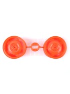 Tamiya 10445230 Felge vorne orange (2) DF-02 / TT-02B