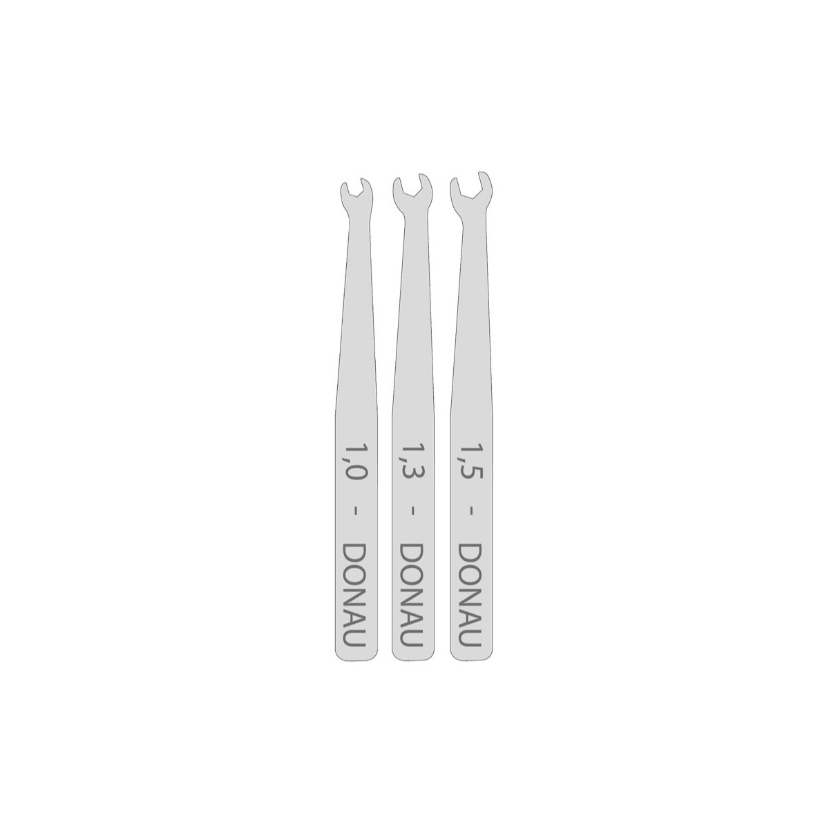 Donau Elektronik Micro-Maulschlüssel-Set 1 / 1,3 /...