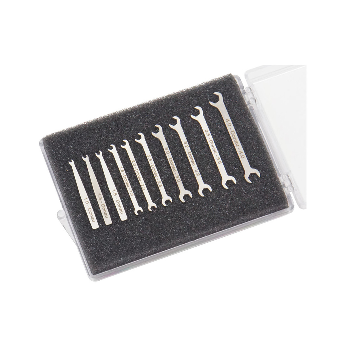 Donau Elektronik 980-SET Micro Maulschlüssel-Set...