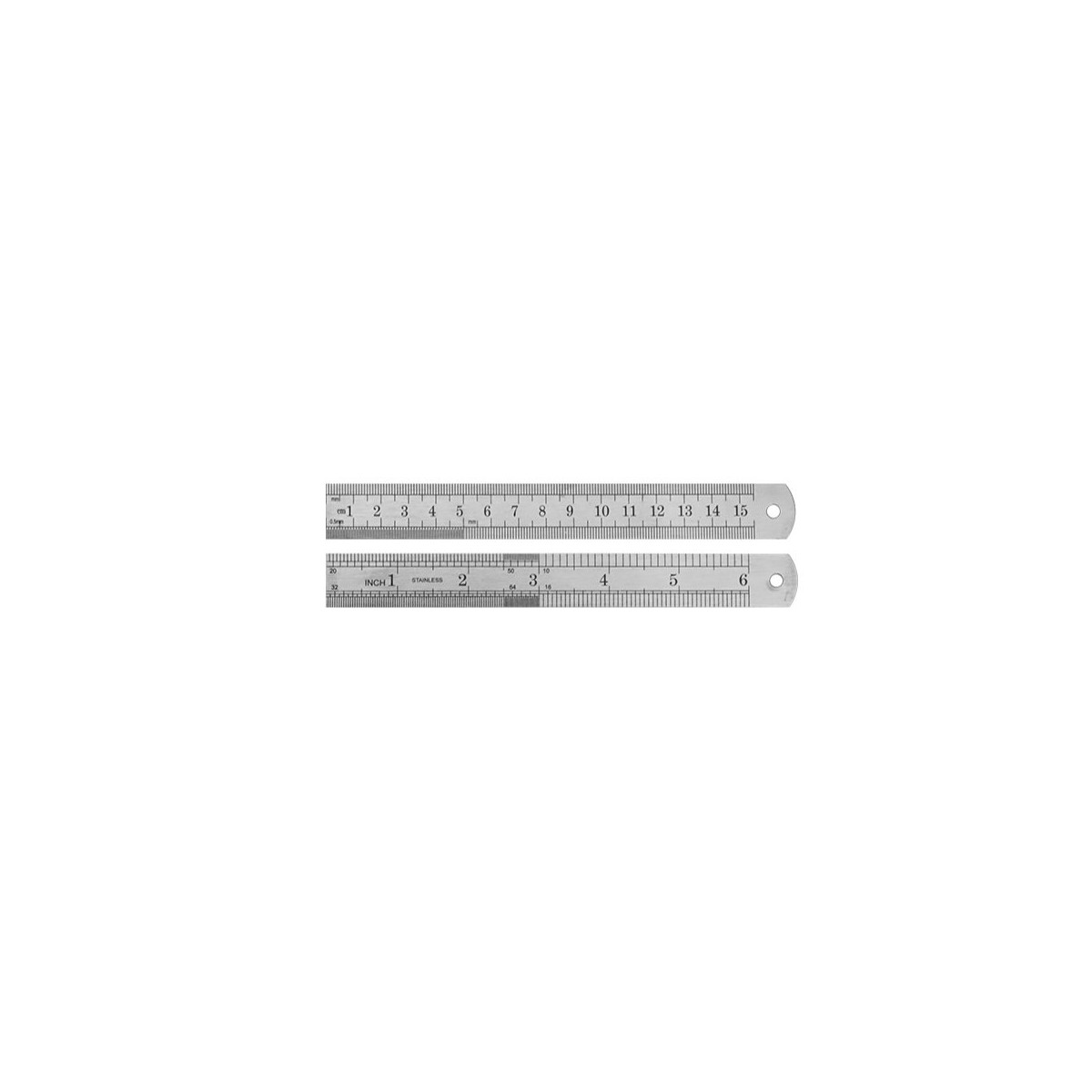 Donau MLS15 Stahl-Lineal 150 mm