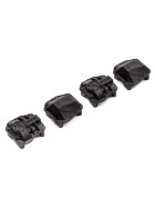 Axial AXI232044 AR45P AR45 Differential Covers, Black: SCX10 III