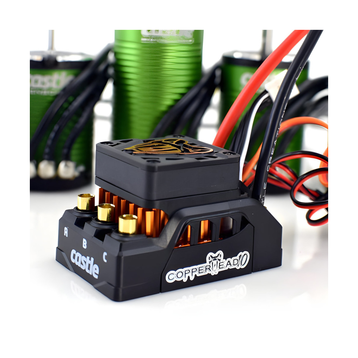 Castle Brushless-Combo Copperhead 10 1412-3200KV SCT...
