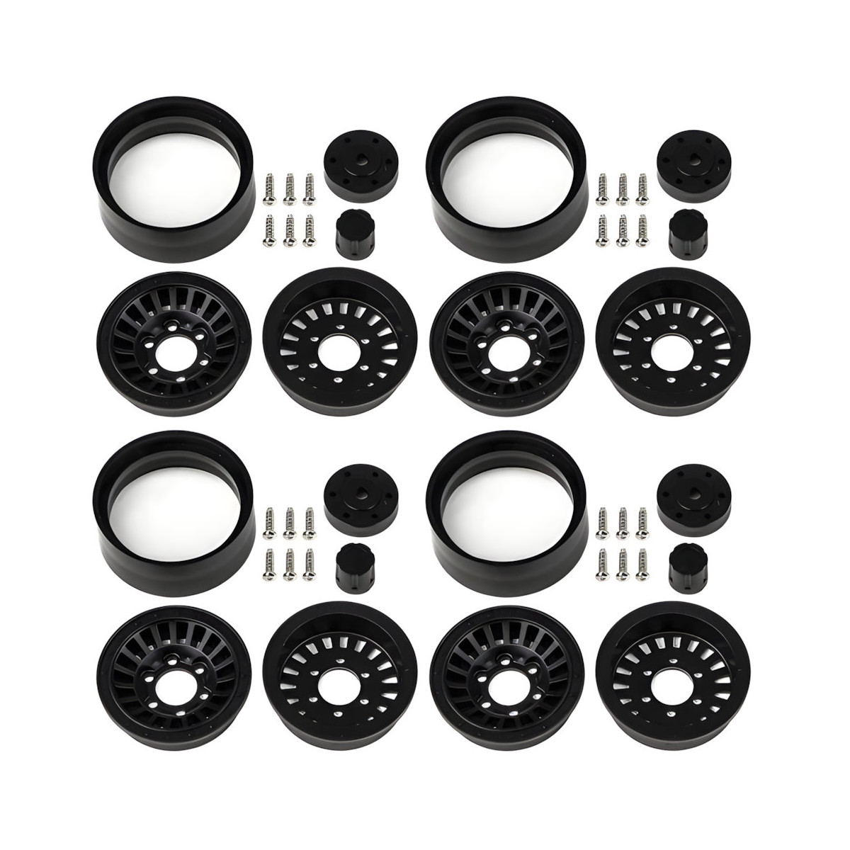 Element RC Enduro Urbine Wheels 1.55 black (4)
