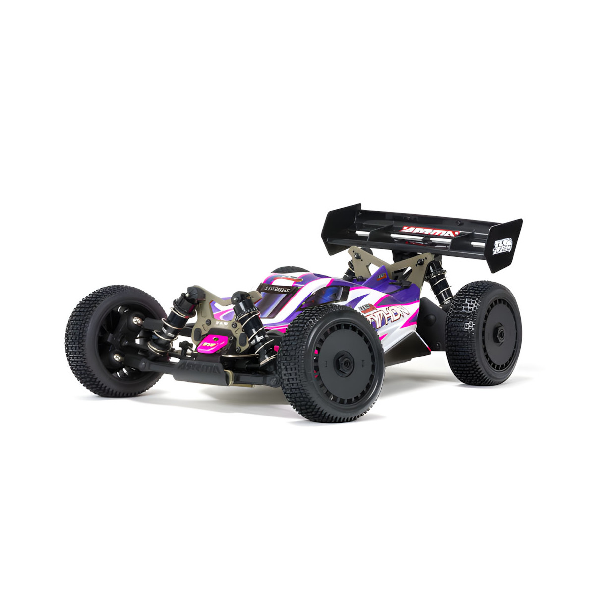 Arrma TLR Tuned Typhon 4WD 1:8 Buggy Roller Pink/Purple