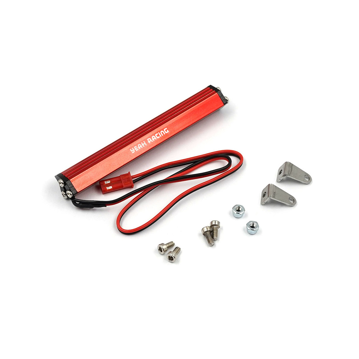 Yeah Racing Alu Super Bright LED Light Bar 85mm rot