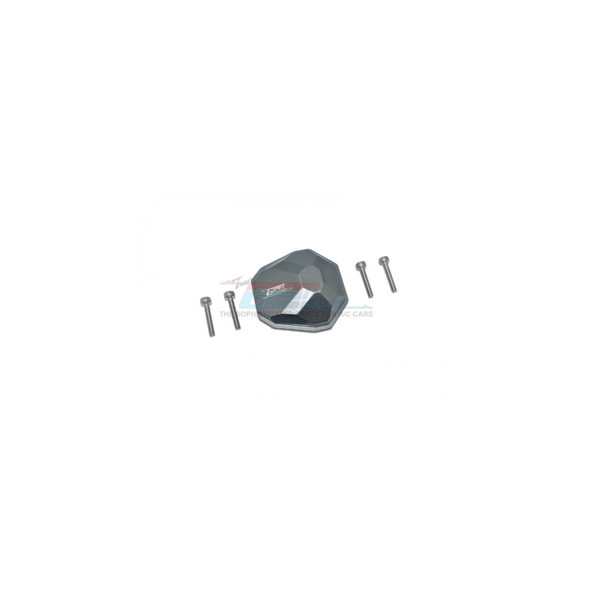 GPM Alum Front/Rear Diff.-Cover (1) for Axial RBX10 gray...