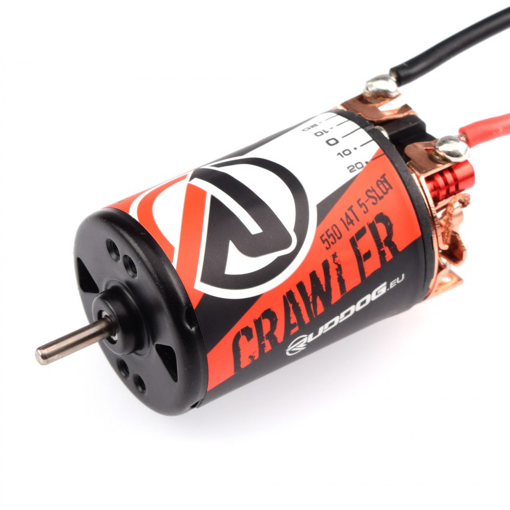 Ruddog Electric Motor Crawler 550 14T 5-Slot