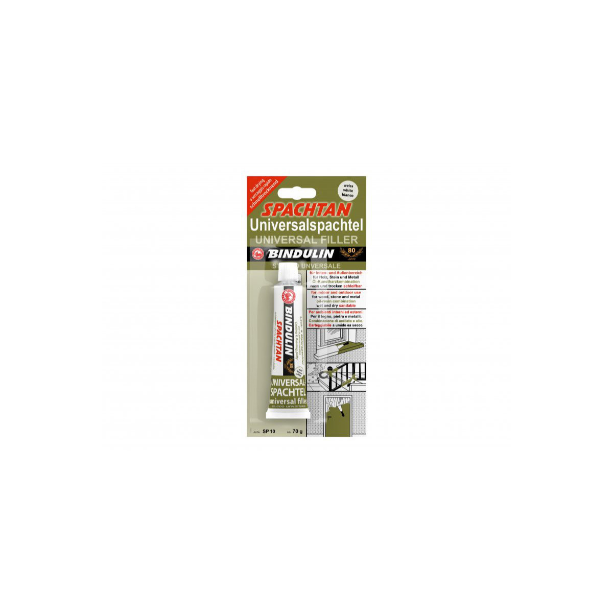 Bindulin Universalspachtel Spachtan 70g