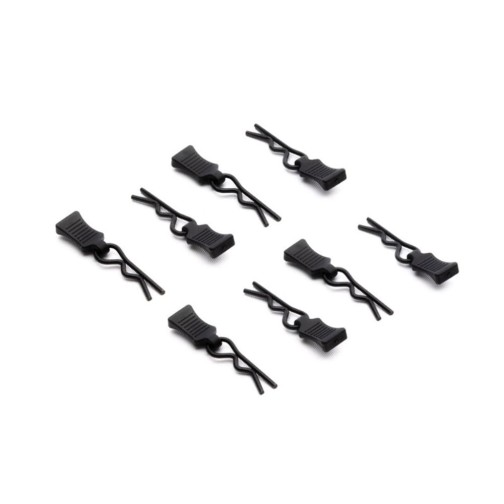 Axial AXI250010 6mm Body Clip with Tabs (8)