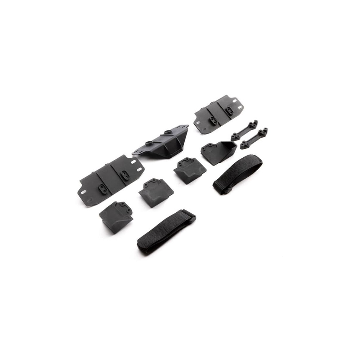 Axial AXI251007 Batterieträger und Akku Klettband...