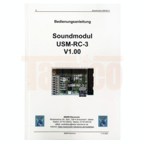 Beier-Electronic Anleitung für Soundmodul USM-RC-3