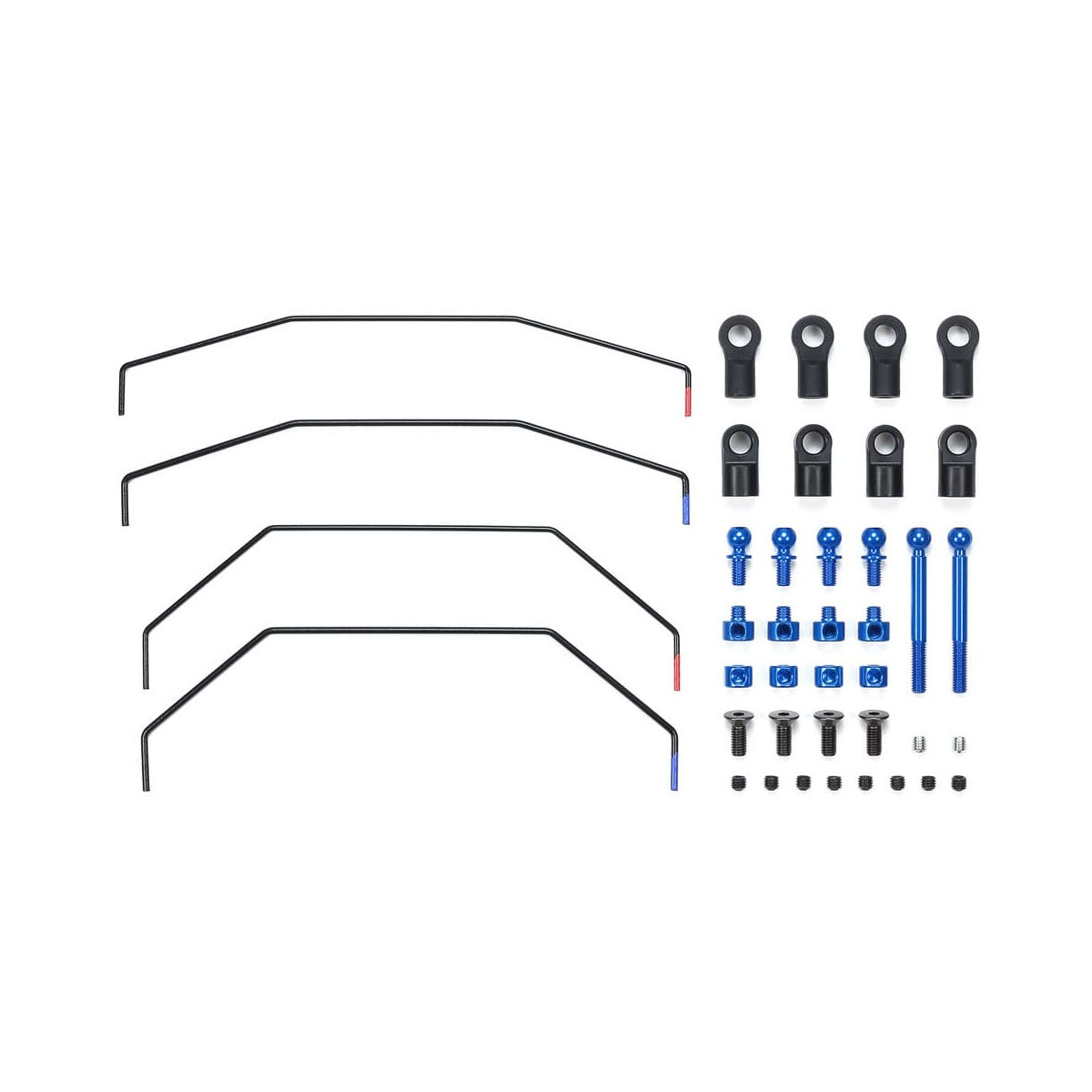 Tamiya 22037 Stabilisator-Set vorne & hinten TD4