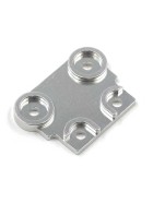 Xtra Speed Alu Front Chassis Plate J7 für Tamiya Top Force