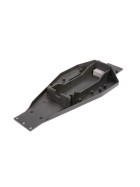 Traxxas 3728 Lower chassis (black) (166mm long battery compartment) (fits both flat and hump style battery packs)
