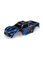 Traxxas 8918A Body, Maxx, blue (painted, decals applied) (fits Maxx with extended chassis (352mm wheelbase))