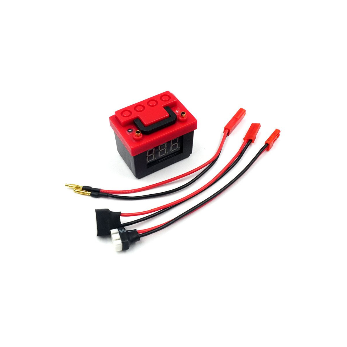 Xtra Speed LiPo-Checker 2-3S in Batterieform 1:10