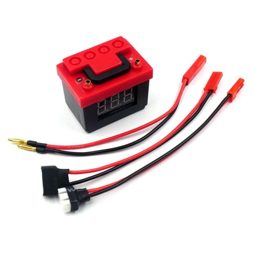 Xtra Speed LiPo Checker 2-3S in battery form 1:10