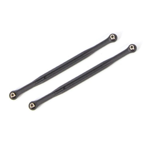 Traxxas 7897 Toe links, 202.5mm (187.5mm center to center) (black) (2) (for use with #7895 X-Maxx WideMaxx suspension kit)